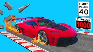 GTA 5 ¡AUTOS SUPER VELOCES!  CARRERA DE GTA 5 #2