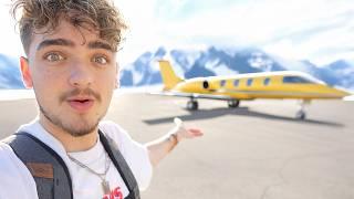 FLYING IN A $40,000,000 PRIVATE JET!!