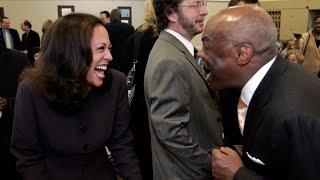 'Are you his daughter?': Cringe video resurfaces of Kamala Harris partying with ex Willie Brown