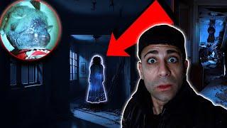 TRAPPED Inside HAUNTED HOUSE with ANGRY BRIDES GHOST! Paranormal Investigation Gone Wrong Ali H