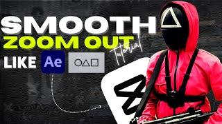 Capcut Smooth Zoom In Tutorial | Smooth Zoom In Like Ae | Capcut Pc tutorial