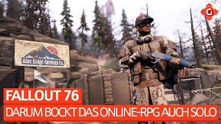 Fallout 76 - Darum bockt das Online-RPG auch Solo | SPECIAL