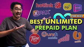 Best UNLIMITED Prepaid Plans in Malaysia for hotspot and streaming [Feb 2023]