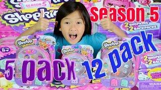 Shopkins Season 5 | New 5 Pack and 12 Packs