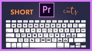 Keyboard Shortcuts in Premiere Pro CC tutorial