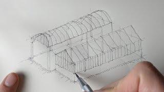 How I Practice Architectural Sketching