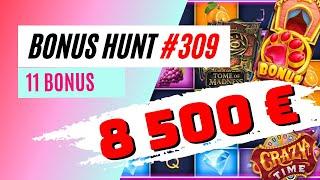 BONUS HUNT #309 : 8500€ et 11 bonus (BEx151)