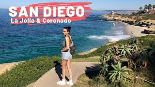 San Diego Travel Vlog - La Jolla Cove, Beaches and Coronado Island