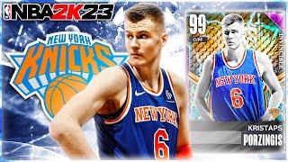 INVINCIBLE KRISTAPS PORZINGIS GAMEPLAY! KP IS A TOP 3 PF IN NBA 2K23 MYTEAM?