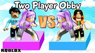 Wer GEWINNT die Two Player Obby mit mir?! Lena vs. Tom!