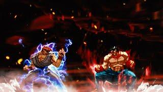 Reu Evil Ryu vs Kage. Street Fighter MUGEN Multiverse