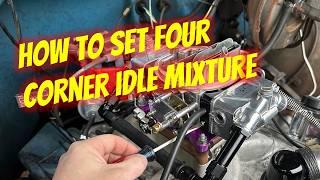 How to Set Four Corner Idle Mixture Screws on a Holley Carburetor