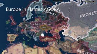 Europe in Flames AGORA but with Better Supply  - Hoi4 Timelapse