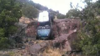 Adam Boxmuncher on Shotgun Canyon waterfall.