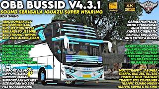 DIBUANG SAYANG  | OBB BUSSID V4.3.1 SOUND SERIGALA IGUAZU SUPER NYARING | BUSSID