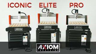 2023 AXIOM Precision CNC Router Family