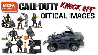 *NEW* 2021 Call of Duty Mega Construx Knock Off New Photos