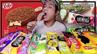 BEKUKAN OTAK KUNYAH 12X JENIS AISKRIM BERBEZA | ASMR MUKBANG