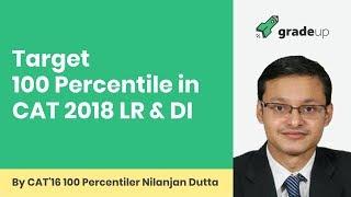 Target 100 Percentile in CAT 2018 LR & DI | By CAT'16 100 Percentiler Nilanjan Dutta