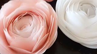 Easiest way to make wafer paper  flowers  in 2023