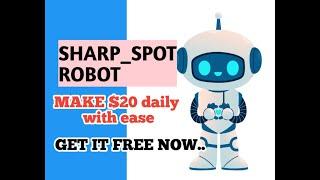 100% Free: How to make 20$ daily with the Sharp_Spot Deriv Bot..