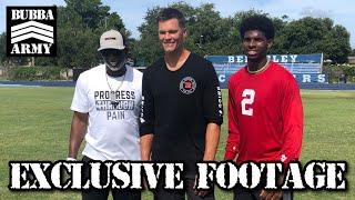 EXCLUSIVE: Tom Brady & Deion Sanders Coach Up Shedeur Sanders - #nfl #tombrady #thebubbaarmy