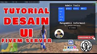 TUTORIAL DESAIN UI FIVEM SERVER PAKE INI ! ( REACTJS BOILERPLATE ) (VITEJS)