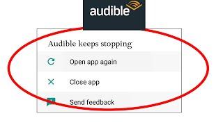 Fix Audible App Keeps Stopping Error in Android & Ios | SP SKYWARDS
