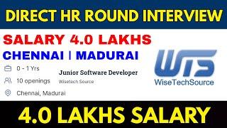 Junior Software Developer Jobs | Chennai, Madurai | Freshers 2024 jobs | #2024jobs | Enge Velai