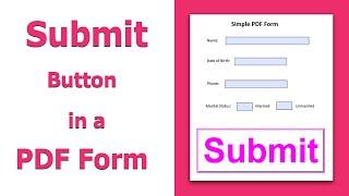 How to Add Submit Button in a Fillable PDF Form using Foxit PhantomPDF