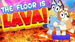 Floor Is Lava - Danny Go!  | Bluey Freeze Dance | Bluey Dance Mode | Bluey Brain Break Party