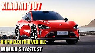 Xiaomi YU7 EV: The World's Fastest 4-Door Sedan