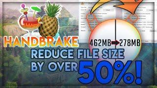 Best Settings for Youtube 1080p60fps Without Losing Quality! - (50%+ File Reduction) Handbrake