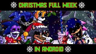 FNF: Restoration Of Sonic.Exe | Christmas Full Week Gameplay Android #6