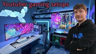 Top YouTuber INSANE Gaming Setups in 2025–In Depth!