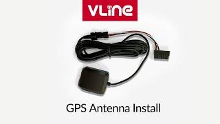 How to install GPS Antenna on top of the car dashboard - VLine System  CarPlay Android Auto