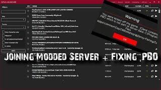 How To Join a Modded Server + Fix .PBO Error In DayZ Standalone!! (2020)