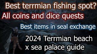 2024 Terrmian Beach guide -Best fishing spots & seal shop + all coins and dice - Black Desert Online