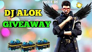 100 DJ ALOK GIVEWAY-FREE FIRE LIVE//Pk local gaming is live.