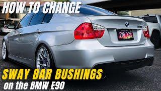 How to Replace the Front Sway Bar Bushings on the BMW E90