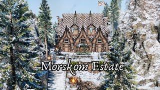 Perfect Skyrim Halloween Home, Morskom Estate, for Xbox and PC (AE/SE/LE)