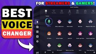 BEST Real-Time Voice Changer for YOUTUBERS & STREAMERS on PC!