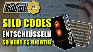 Silo Codes Entschlüsseln | Tutorial | Fallout 76