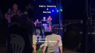 Fabio Concato & Karima in M'Innamoro Davvero, Live e veri️