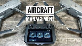 DJI Smart Controller "Aircraft Management" Overview