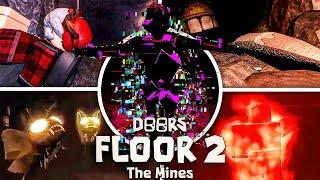 DOORS Floor 2 - New All Leaks Entities Monsters