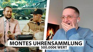 MontanaBlack zeigt seine krassesten Uhren! (Richard Mille, Rolex...)  | Justin reagiert