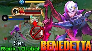 Low Hp Outplay Benedetta Offlane Monster - Top 1 Global Benedetta by Sen - Mobile Legends