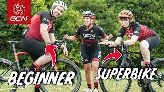 What Happens When A Beginner Cyclist Rides A £10,000 Super Bike?