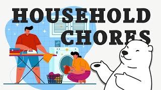 Household Chores: English Vocabulary Quiz for Beginners